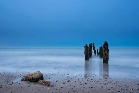 Groynes Stock Photos