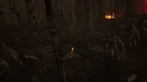 Gruesome Walking Dead Deaths by Zombies 03 Stock Footage 232181037