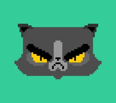 Pixilart - Grumpy Cat Pixel by Anonymous