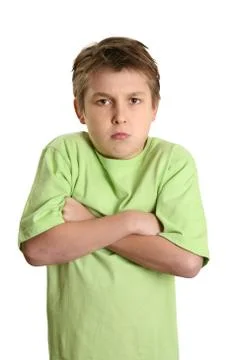 Grumpy Child Stock Photos
