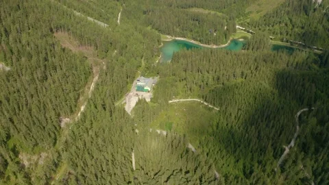 Grüner See in Austria Stock Footage 150860093