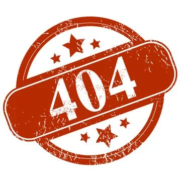 Grunge 404 error Stock-Illustration