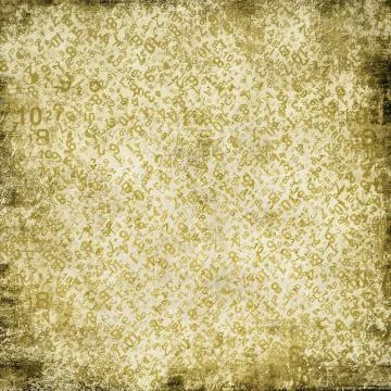 Grunge abstract background with numbers Stock Illustration