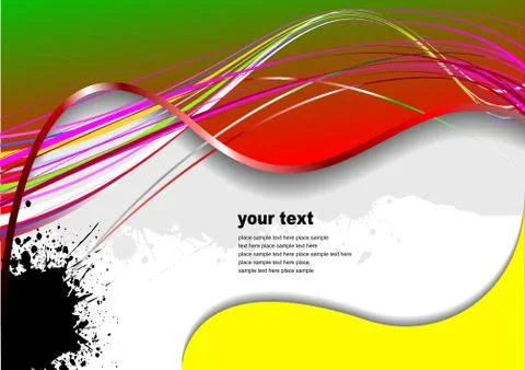 Grunge abstract background. Vector illustration Illustrazione stock