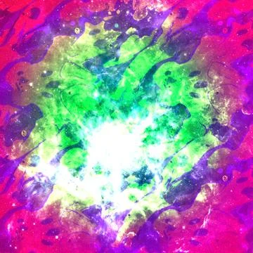 Grunge abstract colorful texture with mud. Watercolor multicolored  Background Stock Illustration