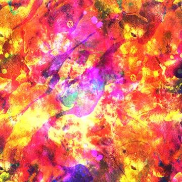 Grunge abstract colorful texture with mud. Watercolor multicolored  Background Stock-Illustration