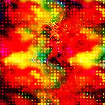 Grunge abstract colorful texture with mud. Watercolor multicolored  Background Stock Illustration