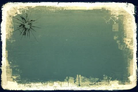 Grunge abstract frame background Stock Illustration