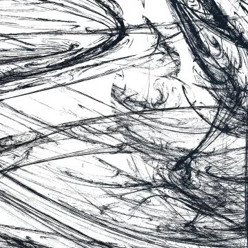 Grunge abstract square black pattern on white background. Rough noise design. Illustrazione stock