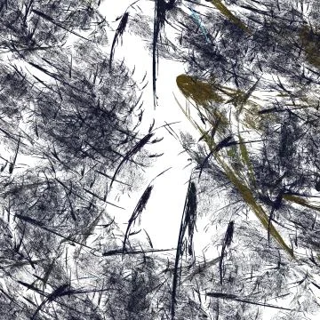 Grunge abstract square black pattern on white background. Rough noise design. Illustrazione stock