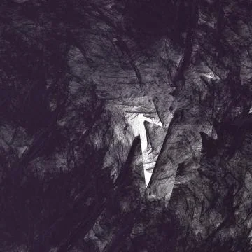 Grunge abstract square black pattern on white background. Rough noise design. Stock Illustration