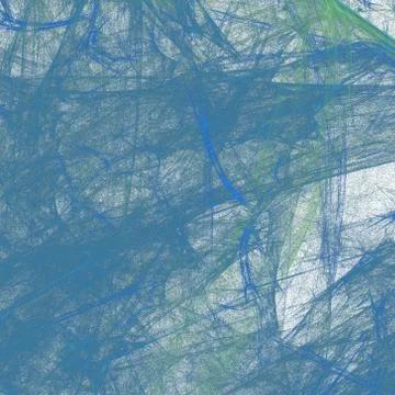 Grunge abstract square blue pattern on white background. Rough noise design. Illustrazione stock