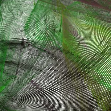 Grunge abstract square green pattern on white background. Rough noise design. Stock Illustration