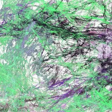Grunge abstract square green pattern on white background. Rough noise design. Illustrazione stock