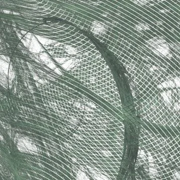 Grunge abstract square green pattern on white background. Rough noise design. Illustrazione stock