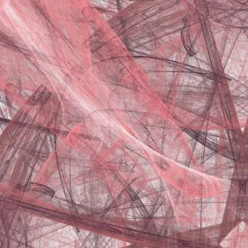 Grunge abstract square maroon pattern on white background. Rough noise design Illustrazione stock