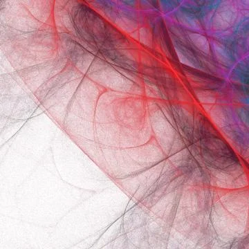 Grunge abstract square red pattern on white background. Rough noise design. Illustrazione stock