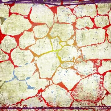 Grunge abstract stone wall background Stock Illustration