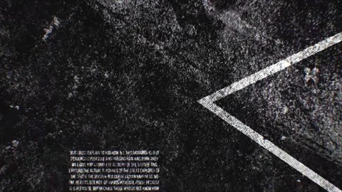 Grunge Abstract Texture with Arrow Symbol and Cross Mark, Distressed Black Stock-Footage 331149308