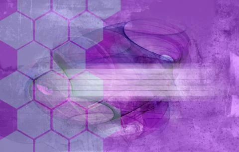 Grunge abstract textured  collage Stock Illustration