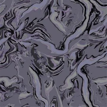 Grunge abstract vector texture with Fluid Art and marble effect. Stock Illustration