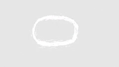 Grunge animated elements of rectangle, check mark, oval with drawing effect. Vid Stock Footage 303012719