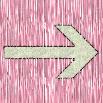 Grunge Arrow Design Stock Illustration