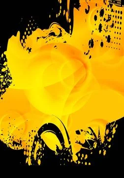 Grunge background with abstract rings (vector eps 10) Grunge background wi... 写真素材