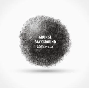 Grunge background ball. Vector design. Place for text. Stock Illustration