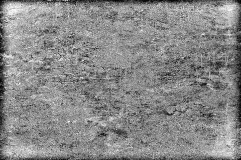 Grunge background black and white. Dark abstract texture. Pattern of spots, c Stock Photos