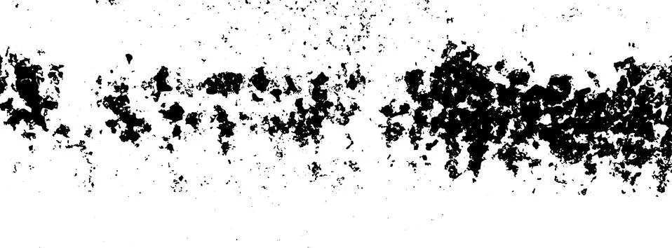 Grunge background. Black scuffs on a white wall. Illustrazione stock