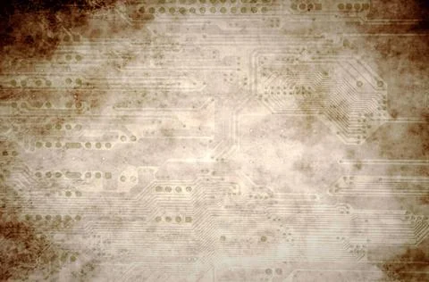 Grunge background with circuit board pattern Grunge background with circui... 写真素材