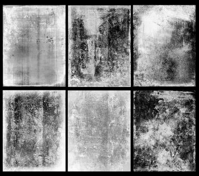 Grunge background compilation. Cracked structure effect. Rough grunge pattern 写真素材