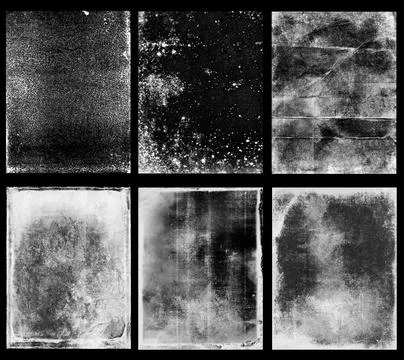 Grunge background compilation. Cracked structure effect. Rough grunge pattern Foto stock