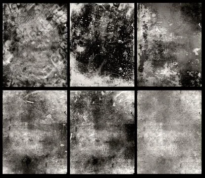Grunge background compilation. Cracked structure effect. Rough grunge pattern 库存照片