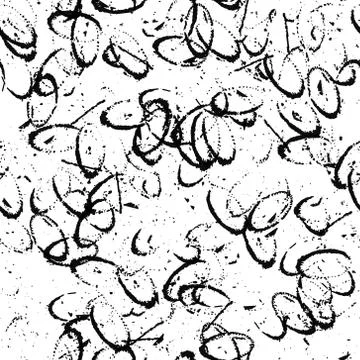 Grunge background of geometric elements. Seamless texture for printing on wra イラスト素材