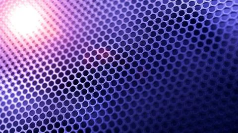 Grunge background with hexagon texture. 3d illustration, 3d rendering. Stock Illustration