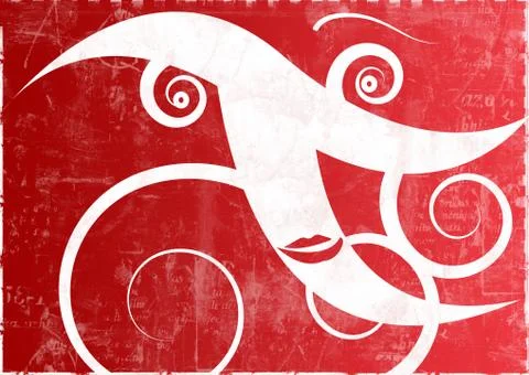 Grunge background Illustrazione stock