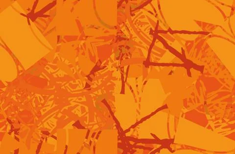 Grunge background orange seamless. An abstract texture. Template for printing Illustrazione stock