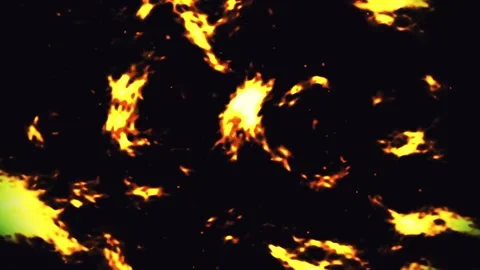 Grunge Background Red Yellow Fire Motion Animated Background Loop Stock Footage 175505741