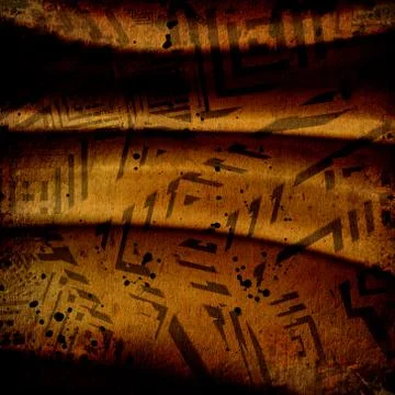 Grunge background with squares Stock Photos