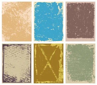 Grunge backgrounds vector 库存插图