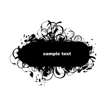 Grunge banner Stock Illustration