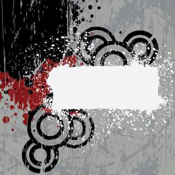 Grunge banner Stock Illustration