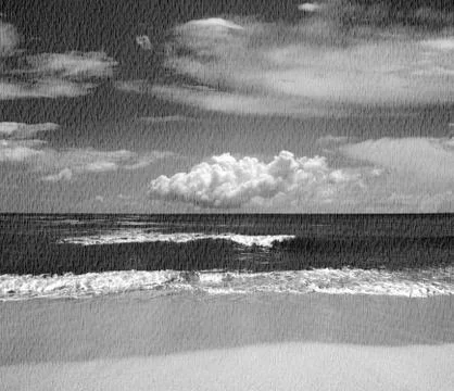 Grunge beach Stock Photos