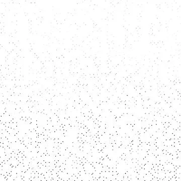 Grunge bitmap pixel texture. Square particles halftone background. Black and Stock Illustration