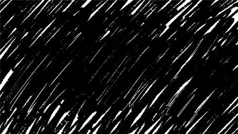 Grunge black and white background. Fully digital hand drawn with a brushstrokes Stock Illustration