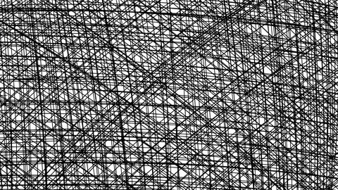 Grunge black and white background. Fully digital hand drawn with a brushstrokes Stock Illustration