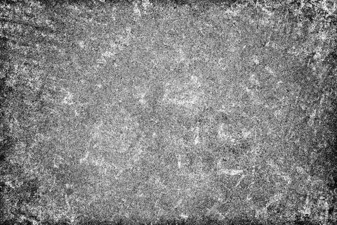 Grunge is black and white. The dark background is covered with dirt, stains a Фото