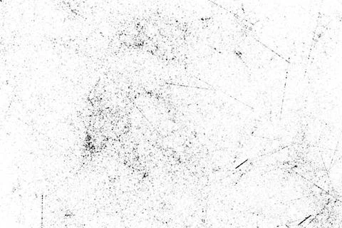 Grunge black and white pattern. Monochrome particles abstract texture. Stock Illustration